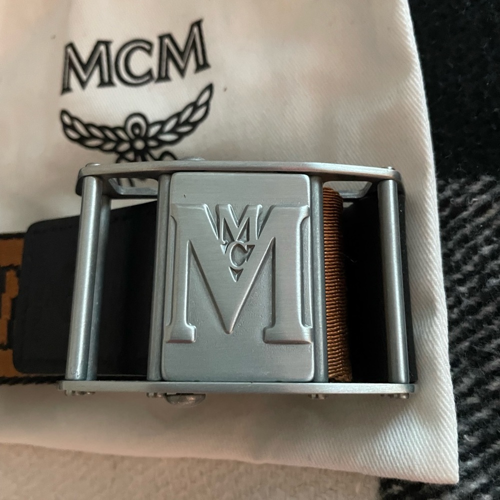 Authentic MCM Web Belt